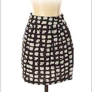 Aritzia Central Park West silk mini skirt size M